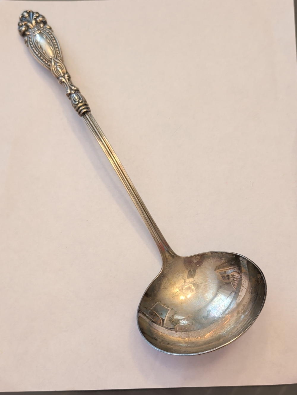Sterling Silver Handle Serving Ladle - Classic Home Dining